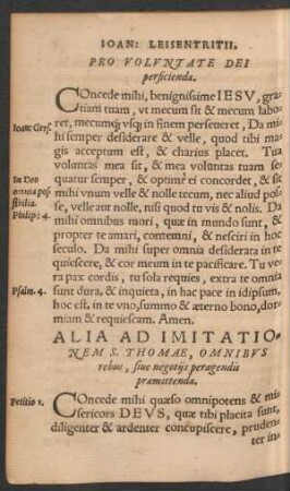 Pro Voluntate Dei persicienda.