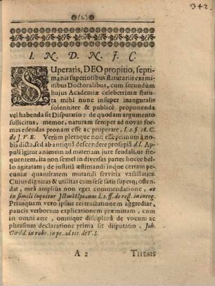 Dissertatio Inauguralis Iuridica, De Cavalcatae Vasallaticae Aestimatione : = Vom Anschlag der Lehens-Ritter-Diensten