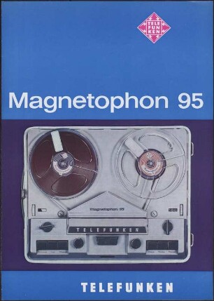 Werbeprospekt: Telefunken Magnetophon 95