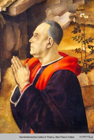 Vision des Heiligen Bernhard - Pala della Badia