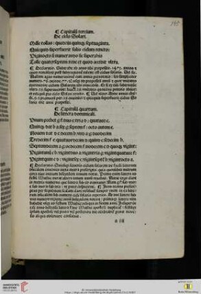Capitulum tercium. De ciclo Solari