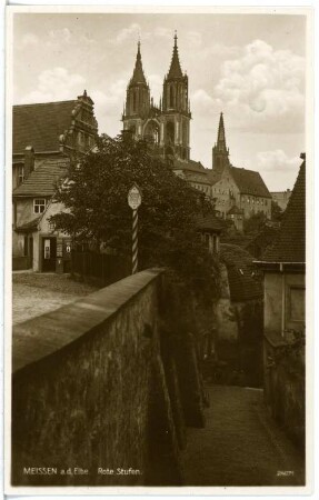 Meißen. Rote Stufen