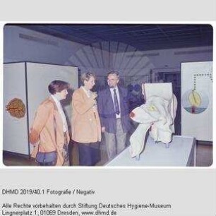 Eröffnungstag "Leibesvisitation" - Sabine Bergmann-Pohl in Hausausstellung