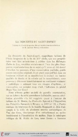 La Descente du Saint-Esprit