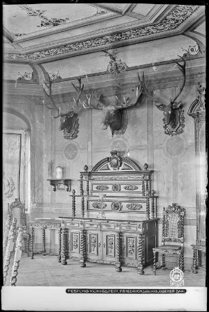 Festung Königstein, Friedrichsburg, Oberer Saal