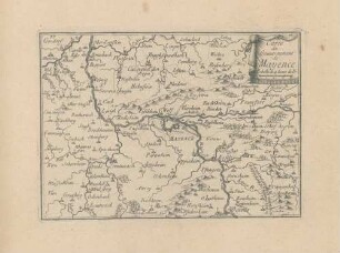 Carte du Gouvernement de Mayence [= Mainz]