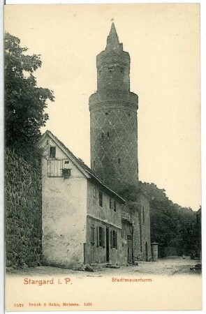 Stargard. Stadtmauerturm