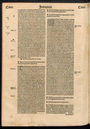Incipit evangelium secundum Iohannem.