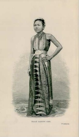 Malay dancing girl