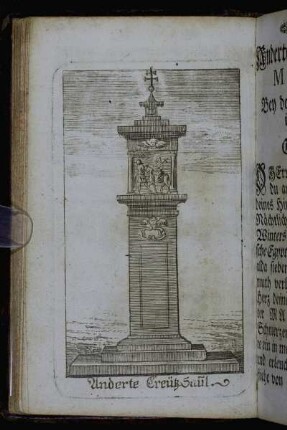 Anderte Creütz-Säul.