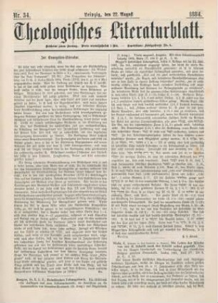 265 Zur Evangelien-Literatur
