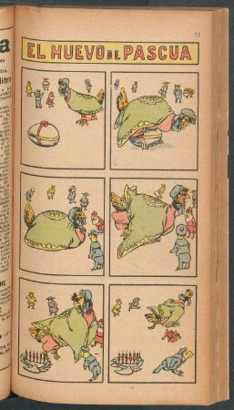 El huevo de Pascua - [Cómic]