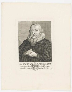 Bildnis des Iohann Saubertus
