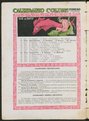 Calendario protestante [y] Calendario griego ortodoxo