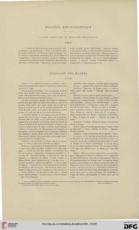 Bulletin bibliographique: livres nouveaux et éditions nouvelles