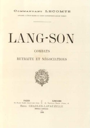 Combats, retraite et négociations