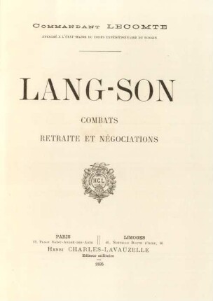 Combats, retraite et négociations