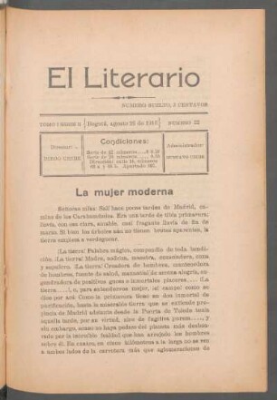 La mujer moderna