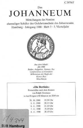 Jahrgang 1988 - Heft 3