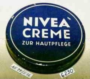 Blechdose für "NIVEA CREME ZUR HAUTPFLEGE"