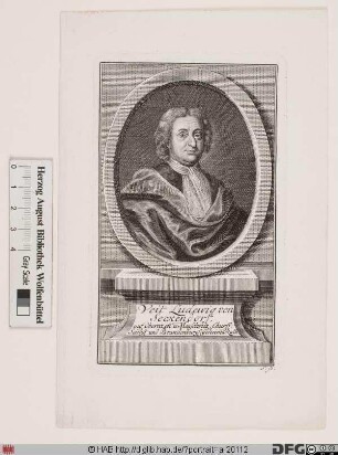 Bildnis Veit Ludwig von Seckendorf