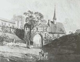 Meißen. Wassertor von Innen