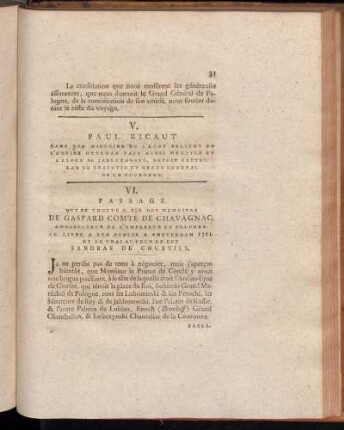 V. Paul Ricaut Dans Son Histoire De L'Etat Present De L'Empire Ottoman [...]