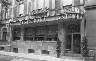 Eröffnung des Hotels "Astoria" in der Mathystraße.