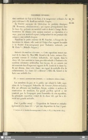 IV. Fours À Destinations Diverses - Matériaux Réfractaires