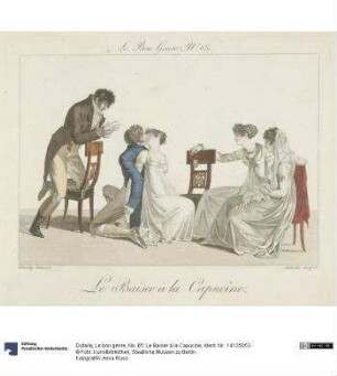 Le bon genre, No. 65: Le Baiser à la Capucine