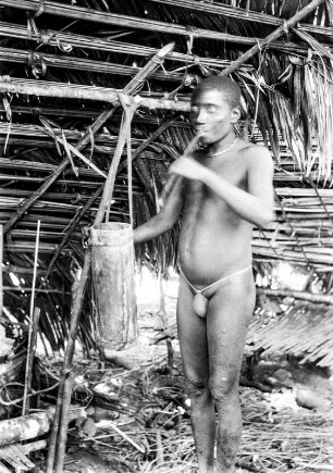 Onge Mann (Deutsche Indien-Expedition 1926/1929 - 4. Andamanen)