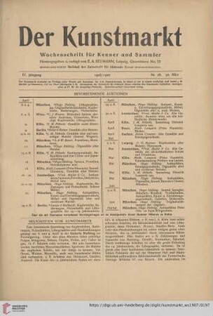 Nr. 26 (30. März)