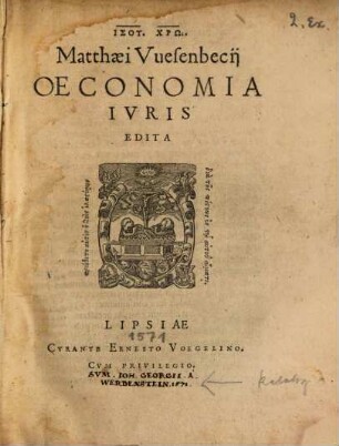 Oeconomia iuris