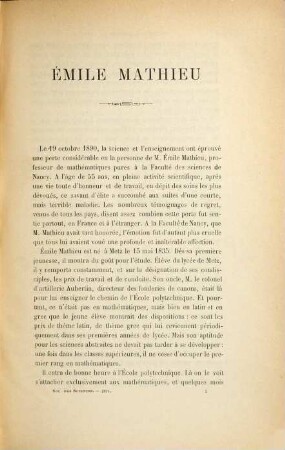 Bulletin de la Société des Sciences de Nancy, 11. 1891 (1892) = année 24