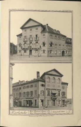 J. Karl Friedrich Strasse No 21. Karl Friedrich Strasse No 22.