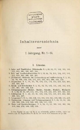 Anatomischer Anzeiger : Centralblatt für d. gesamte wiss. Anatomie. 1, 1. 1886