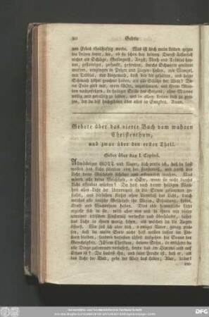 Gebete über das vierte Buch vom wahren Christenthum, ...