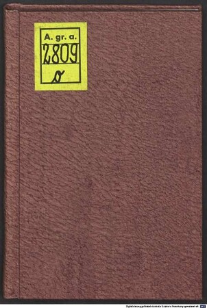 Iliados Homerū Rapsōdias Bibloi Treis, A, B, G : = Homeri Iliados libri tres