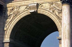 Arc de Triomphe du Carrousel — Relief