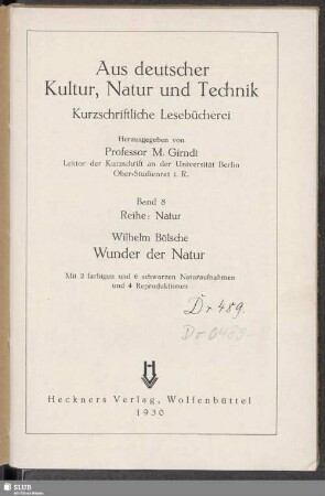 Wunder der Natur