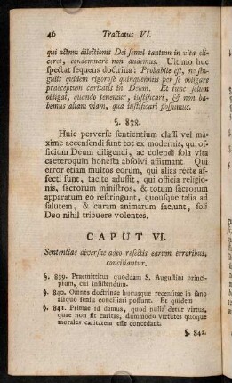 46-56, Caput VI. Sententiae diversae adeo resectis aearum erroribus, conciliantur.