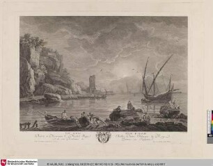 VUË D'UNE RADE D'ITALIE