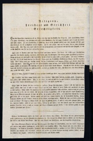 1r-2v, Ueber die neue Schweizersche Staatsverfassung und Landes-Eintheilung
