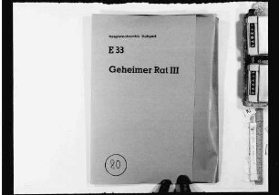 Kanzleibeamte: Kanzleidirektor und Expeditoren