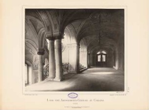 Land- und Amtsgericht, Koblenz: Treppenhaus und Korridor