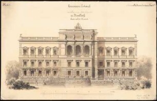 Ständehaus, Düsseldorf: Fassadenansicht