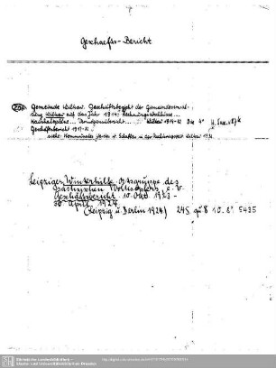 Geschaeftsbericht Wilkau
