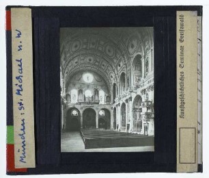 München, St. Michael : Innenansicht nach SW