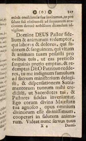 327-335, Domine Deus Pastor fidelium & animarum ...