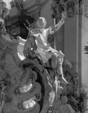 Gnadenaltar mit den Vierzehn Nothelfern — Heiliger Eustachius